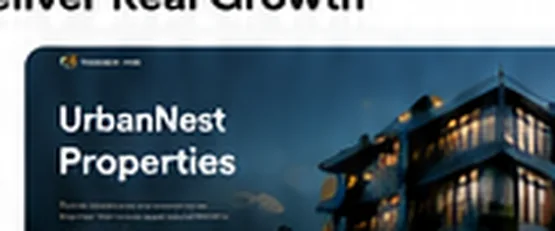 UrbanNest Properties real estate website by Nergy Web Design