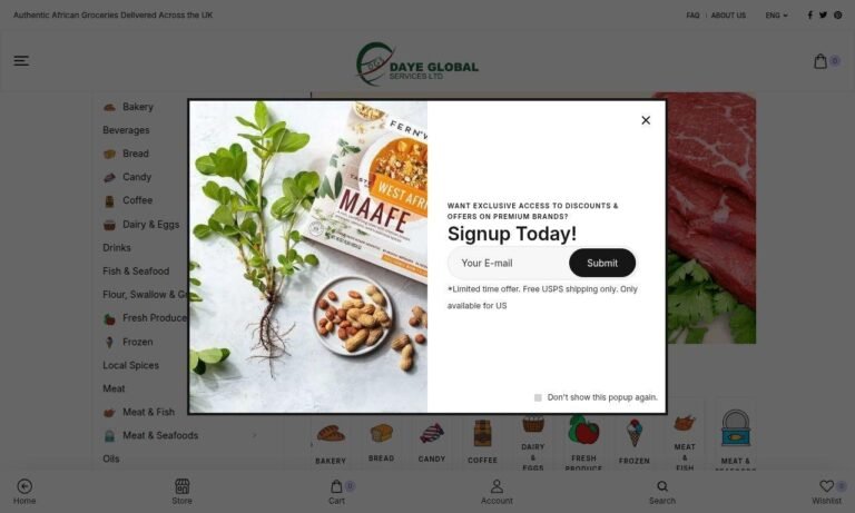 Dayem CR website designed by Nergy Web Design