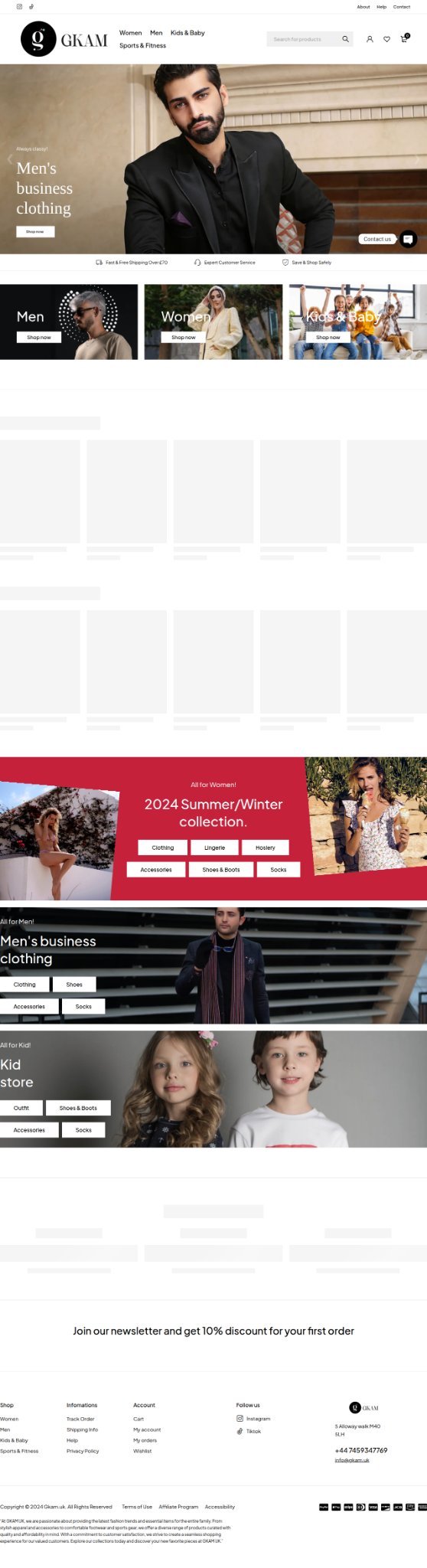 GKAM website designed by Nergy Web Design