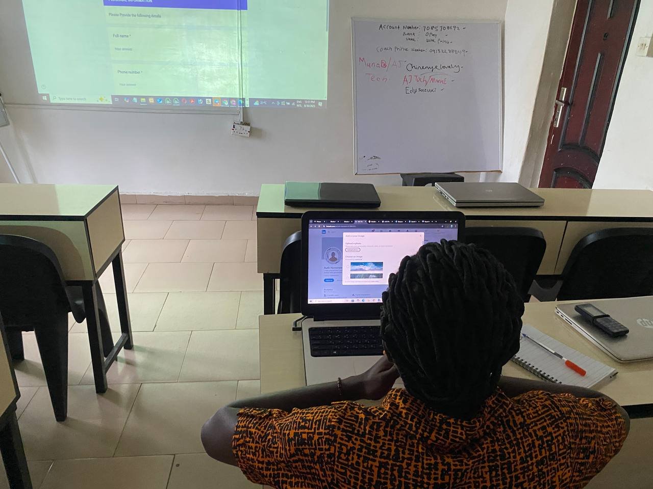 Nergy practical digital marketing training session in Enugu