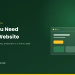 Professional business website shown on desktop browser and mobile phone